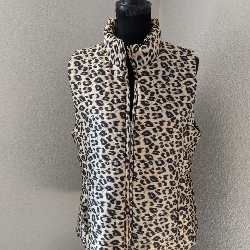 Leopard Vest